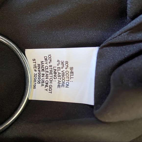 NWT Shoshanna Midnight Dixie Ruffle Midi Dress in Black | Size 12 - Picture 11 of 12